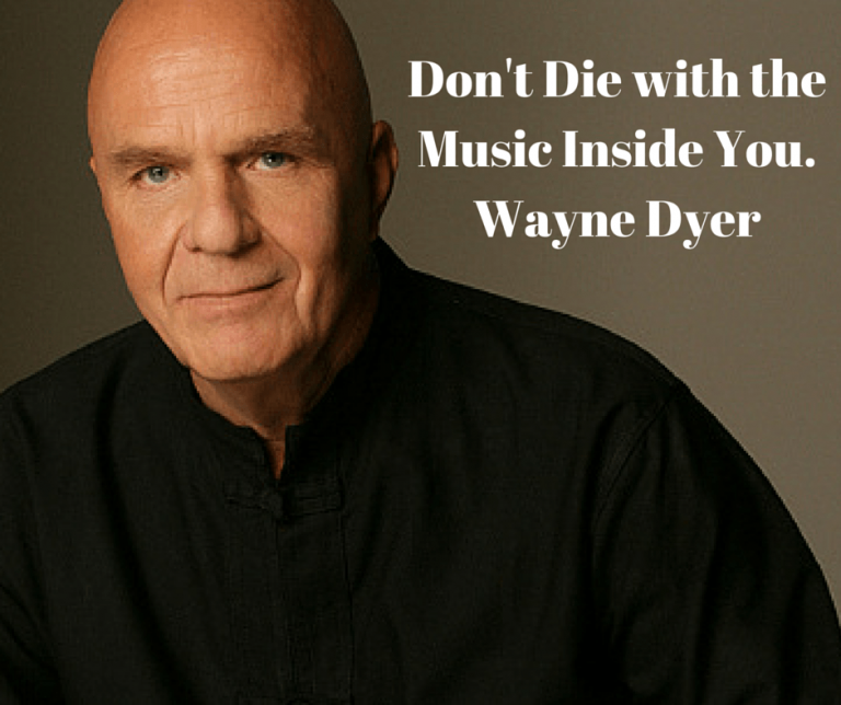 Dr. Wayne Dyer left his music for us all to enjoy – What a gift to the world!