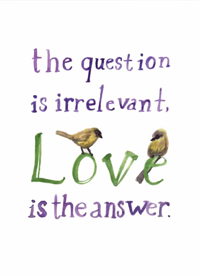 I Stand for LOVE – Join me!