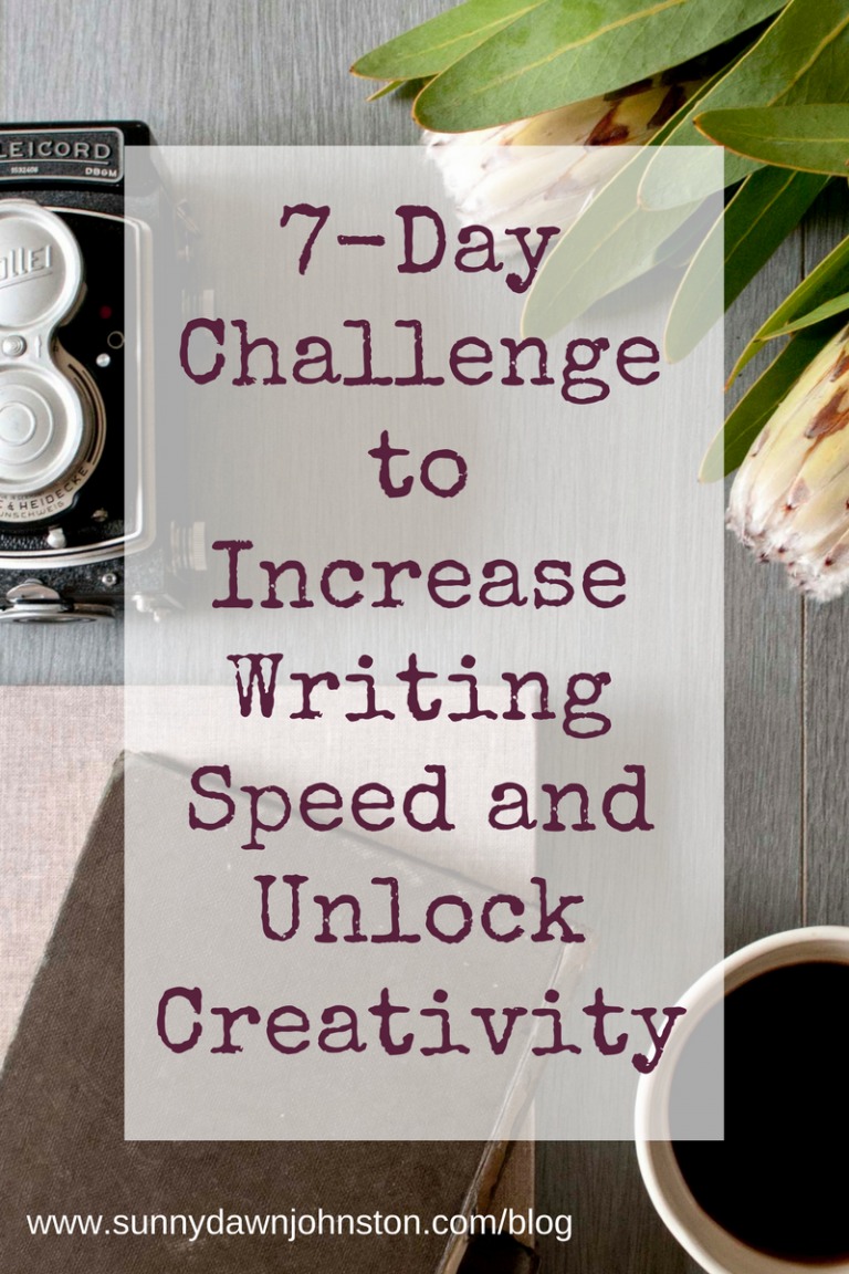 The Writing Nook – 7-Day Challenge to Increase Writing Speed and Unlock Creativity